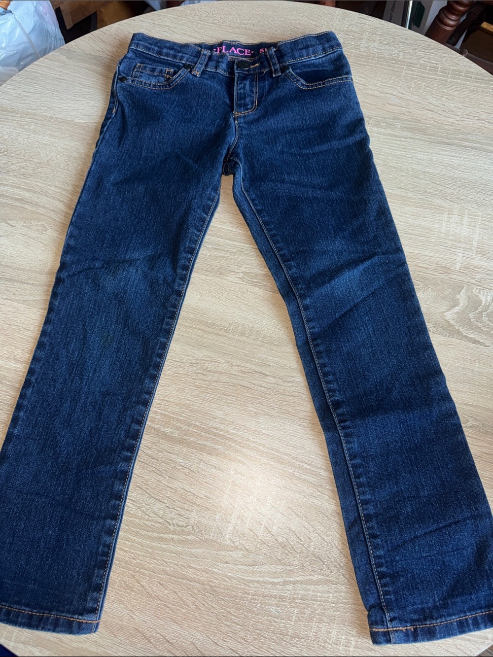 The Children's Place Dark Blue Straight Leg Jeans